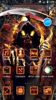 Flames Hell Moloch-APUS Launcher theme screenshot 3