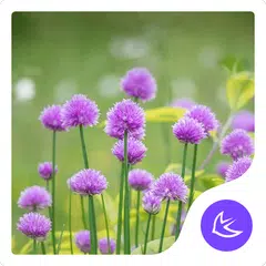 Flower-APUS Launcher theme APK download