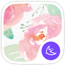 Flower’s Word theme for APUS APK