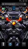 Future Tech Alloy Mech-APUS Launcher theme Ekran Görüntüsü 2