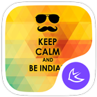Keep calm-APUS Launcher theme أيقونة