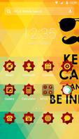 Keep calm-APUS Launcher theme الملصق