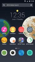 Home Planet theme for APUS پوسٹر