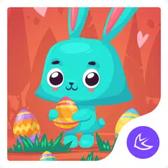 Easter-APUS Launcher theme APK download