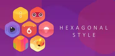 Hexagonal-APUS Launcher theme