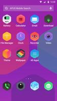 Hexagonal-APUS Launcher theme screenshot 1