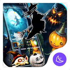 Spooky Halloween APUS Launcher APK download