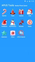 Merry Christmas  Santa &HD Wallpapers -APUS theme スクリーンショット 2