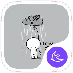 I MISS YOU theme APK 下載