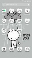 I MISS YOU theme for APUS syot layar 1