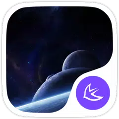 Скачать Planets-APUS Launcher theme APK