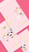 Cute Panda Baby theme & HD wallpapers スクリーンショット 1