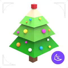 Скачать LOWPOLY STYLE theme for APUS APK