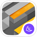 Lollipop gray simple theme APK