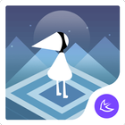 Cartoon girl lost city theme icono