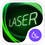ikon Laser theme for APUS Launcher