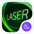 Laser theme for APUS Launcher APK