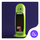 Monster-APUS Launcher theme icône