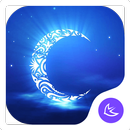 The Moon-APUS Launcher theme APK