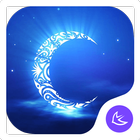 The Moon-APUS Launcher theme-icoon