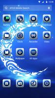 The Moon-APUS Launcher theme imagem de tela 1