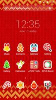 Warm Red Cartoon Merry Christm bài đăng
