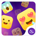 Yellow Mini Cute Emoji - APUS  APK