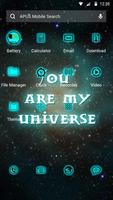 Universe-APUS Launcher theme স্ক্রিনশট 1