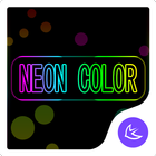 Neon Color APUS Launcher theme icono