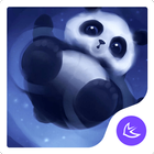 Panda baby - APUS Launcher theme icône