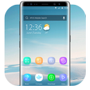 Blaue Glatte Business-APUS The APK