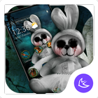 Scary trick doll Halloween theme👻 icon