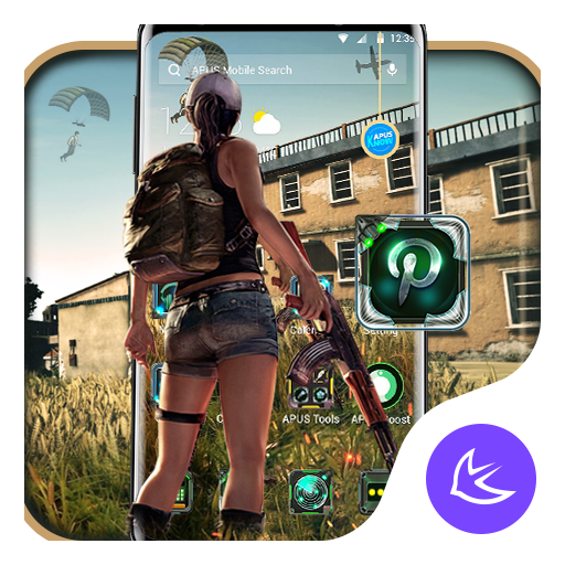 Survival Battle APUS Launcher theme