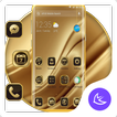 Golden Silk APUS Launcher Them