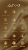 Golden Silk APUS Launcher Them تصوير الشاشة 2