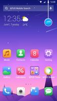 Simple gradient APUS Launcher  poster