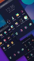 Split-APUS Launcher theme اسکرین شاٹ 1