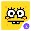 Yellow cute sponge theme