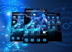 Starlight Galaxy Ice  Wolf-APUS Launcher theme gönderen