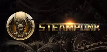 De oro SteamPunk - APUS Launcher tema