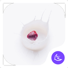 Strawberry-APUS Launcher theme icono