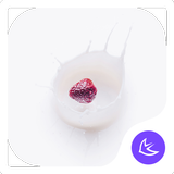 ikon Strawberry-APUS Launcher theme