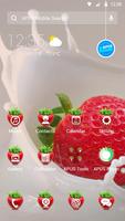 Strawberry-APUS Launcher theme poster