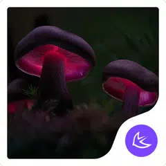 Скачать Mushrooms-APUS Launcher theme APK