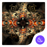 Noble Flower-APUS Launcher fre أيقونة