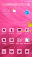 Pink-APUS Launcher theme Cartaz