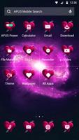 Pink lovely heart wallpaper &  imagem de tela 1