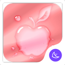 Pink Phone -- APUS Launcher Fr APK