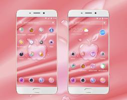 Pink Phone -- APUS Launcher Fr постер