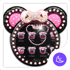 Pink Mickey Diamond Bowknot –  آئیکن